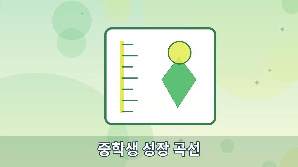 중학생 성장 곡선 안내 이미지 5