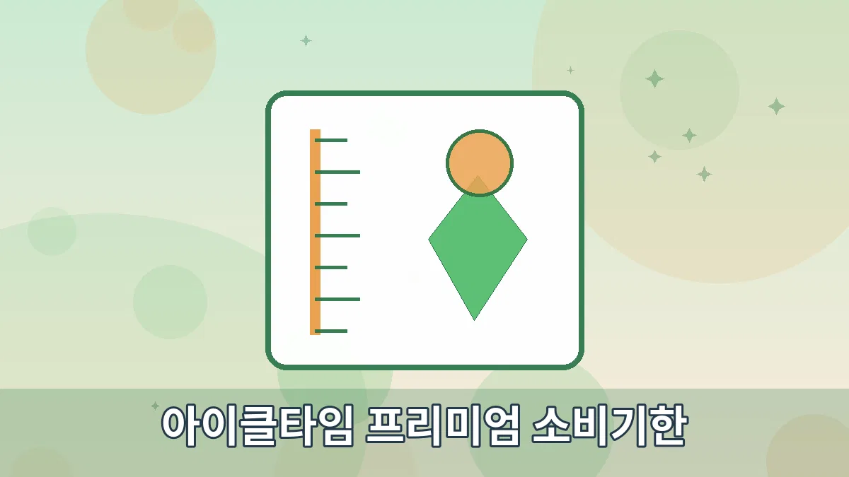 아이클타임 프리미엄 소비기한 안내 이미지 4